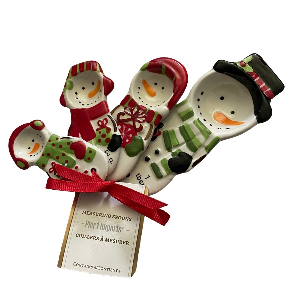 Pier 1 Snowmen Measuring Spoons